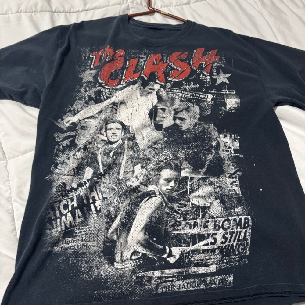 The Clash Graphic T-Shirt - Black